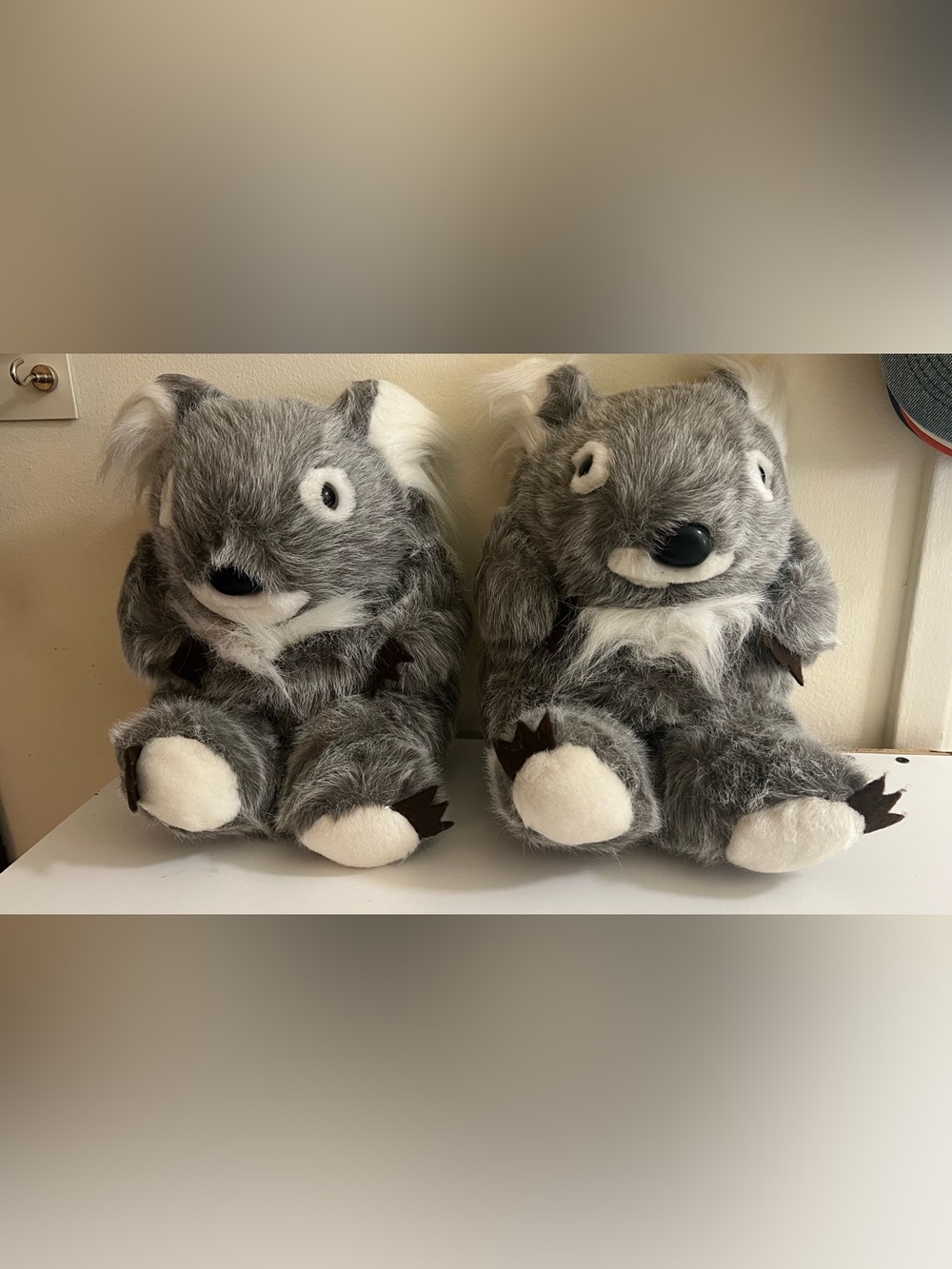 Koala Plush Slippers